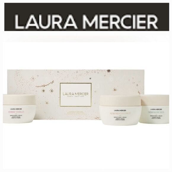Laura Mercier Stroke Of Fortune Serum Body Cream Trio - Picture 1 of 9